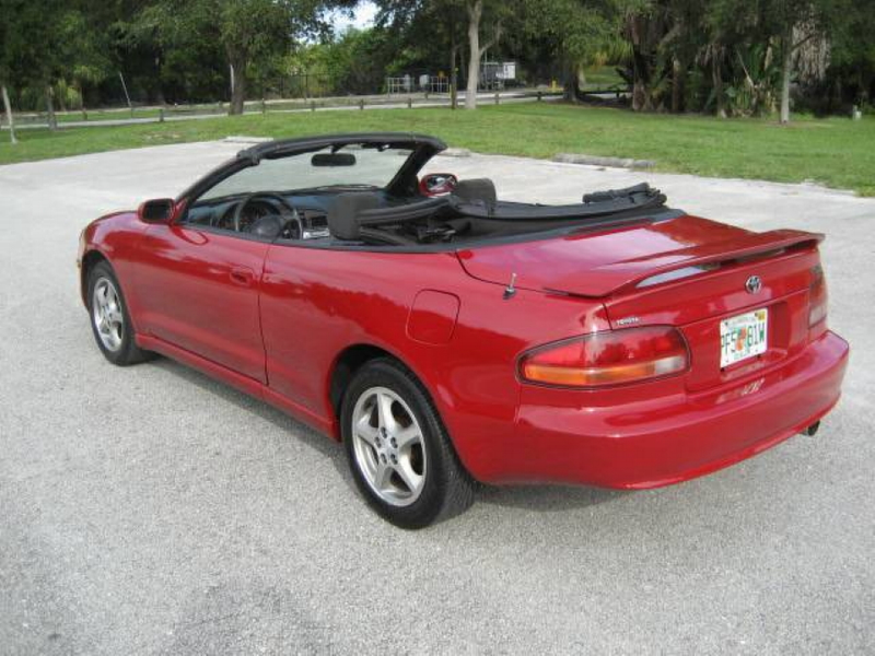 Illustration for article titled Would You Go $4,500 For This 1998 Toyota Celica GT Stick-Shift Convertible?